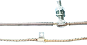 Carbon Brush Set, Hydraulic Pump Motor - Image 1