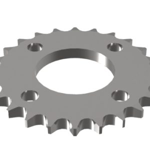 Piñón de Cadena 1/2″ 24 Dientes — Buje 47H7 + 4x Ø10,2 mm - Imagen 1