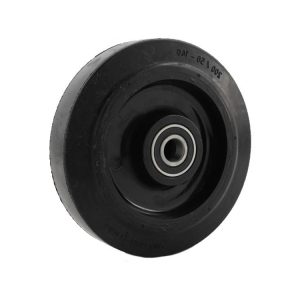 Teker Poliüretan/Kauçuk 200x50 mm — Aks 20 mm - Görsel 1