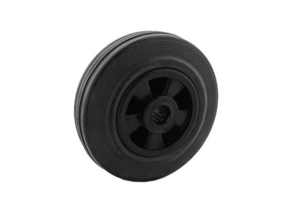 Kauçuk Teker 125×37 mm — Döner Teker İçin