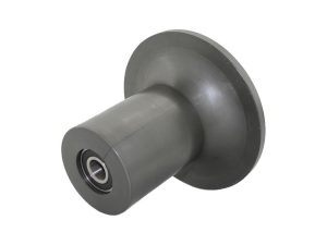 Flanşlı Naylon Makara 183x150x90 mm, Ø45 mm Boru İçin, Rulmanlı, 20 mm Aks