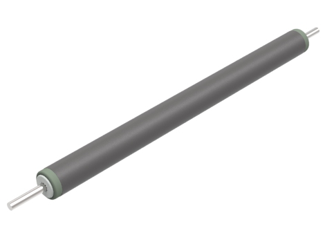 Konveyör Makarası 30×406 mm — Aks 8×440 mm ile Komple
