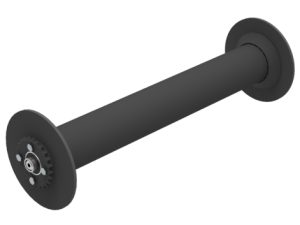 Tahrik Makarası BRW150/170/185 — Aks Arası 550 mm, Ø51 mm Boru